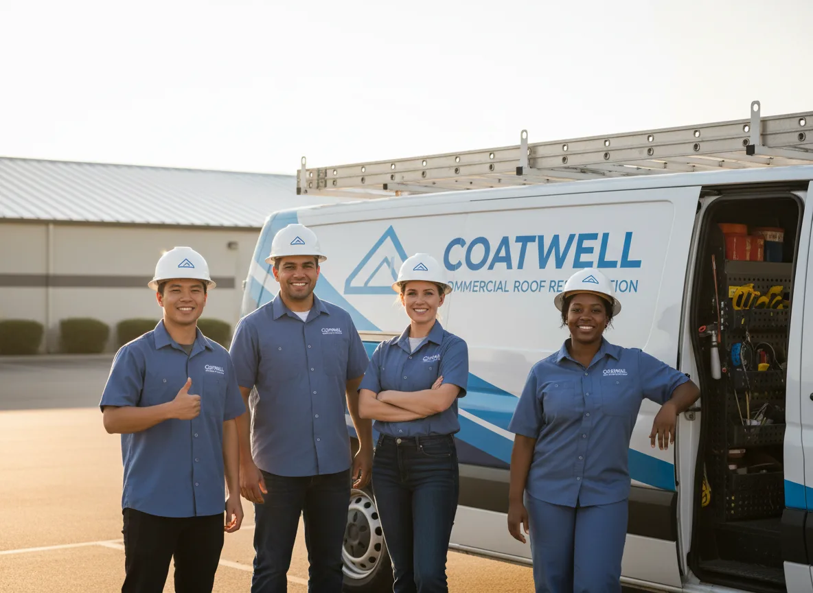 Commercial roof coating company in Brooklyn, CT